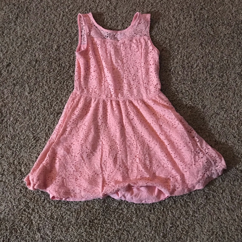 Light pink lace sundress